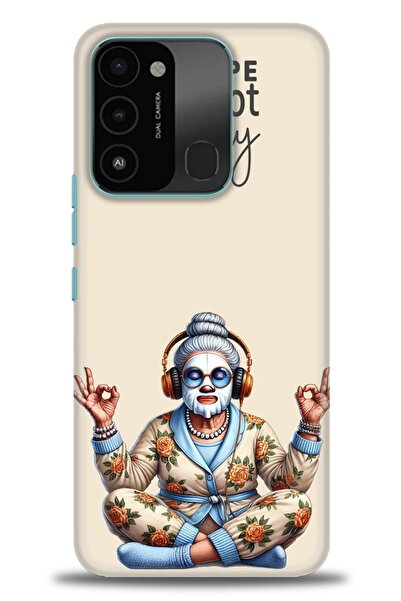 kılıfevreni غطاء متوافق مع هاتف Tecno Spark 8C A+ Plus HD مطبوع - غطاء من الس...