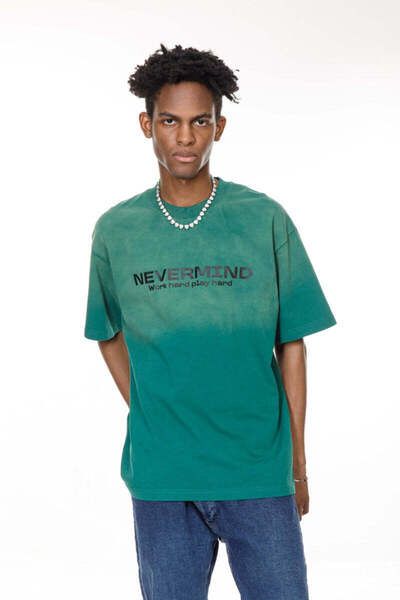 DNM UNITED Green T-Shirt – 100% Cotton