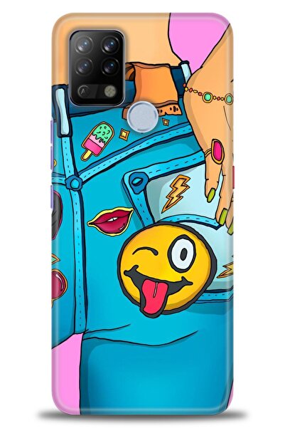 kılıfevreni غطاء A+ Plus متوافق مع هاتف Tecno Pova HD مطبوع - غطاء سيليكون بت...