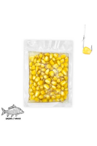 Asyaink Süper Şeker Mısır Sazan / Yayın için iri Taneli Poşet Şeker Mısır Sazan/Yayın