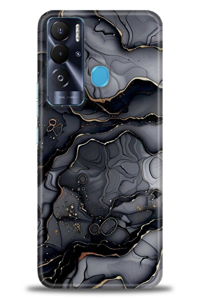 kılıfevreni غطاء تكنو بوفا نيو المتوافق مع A+ Plus غطاء HD مطبوع - غطاء سيليك...