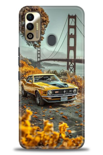 kılıfevreni غطاء متوافق مع هاتف Tecno Spark 7T A+ Plus HD مطبوع - غطاء من الس...