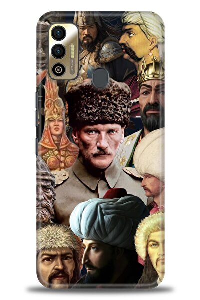 kılıfevreni غطاء متوافق مع هاتف Tecno Spark 7T A+ Plus HD مطبوع - غطاء من الس...