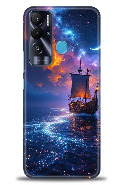 kılıfevreni غطاء تكنو بوفا نيو المتوافق مع A+ Plus غطاء HD مطبوع - غطاء سيليك...