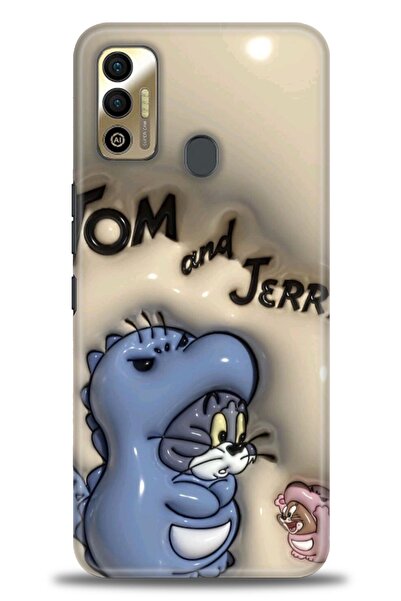 kılıfevreni غطاء متوافق مع هاتف Tecno Spark 7T A+ Plus HD مطبوع - غطاء من الس...