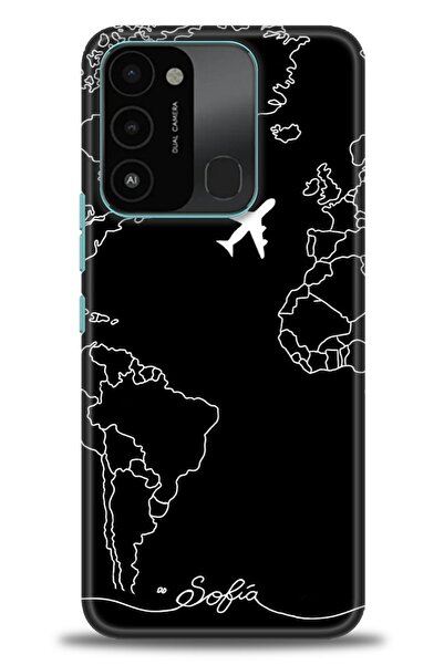 kılıfevreni غطاء متوافق مع هاتف Tecno Spark 8C A+ Plus HD مطبوع - غطاء من الس...