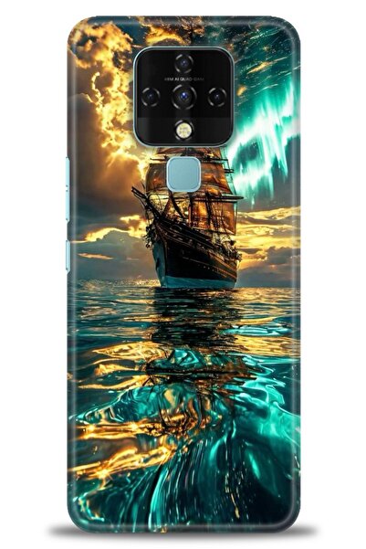 kılıfevreni حافظة متوافقة مع هاتف Tecno Camon 16 A+ Plus + واقي شاشة سيراميك ...