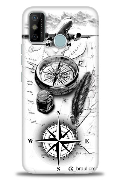 kılıfevreni غطاء متوافق مع هاتف Tecno Spark 6 Go A+ Plus HD مطبوع - غطاء سيلي...