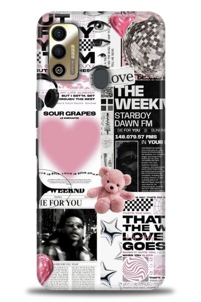 kılıfevreni غطاء متوافق مع هاتف Tecno Spark 7T A+ Plus غطاء HD مطبوع - غطاء م...