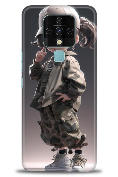 kılıfevreni حافظة متوافقة مع هاتف Tecno Camon 16 A+ Plus + واقي شاشة سيراميك ...