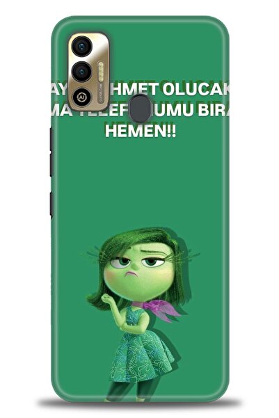 kılıfevreni غطاء متوافق مع هاتف Tecno Spark 7T A+ Plus HD مطبوع - غطاء من الس...