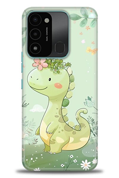 kılıfevreni غطاء متوافق مع هاتف Tecno Spark 8C A+ Plus HD مطبوع - غطاء من الس...