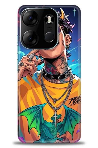 kılıfevreni غطاء متوافق مع هاتف Tecno Spark Go 2023 A+ Plus HD مطبوع - غطاء م...