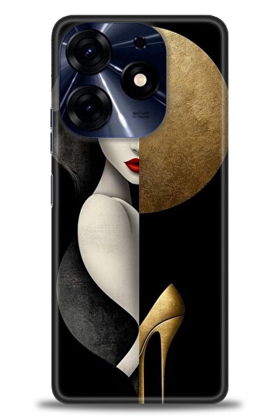 kılıfevreni غطاء متوافق مع هاتف Tecno Spark 10 Pro A+ Plus غطاء HD مطبوع - غط...