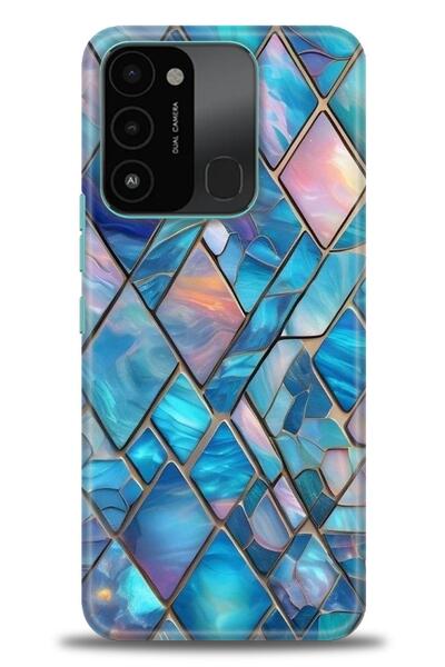 kılıfevreni غطاء متوافق مع هاتف Tecno Spark 8C A+ Plus HD مطبوع - غطاء من الس...