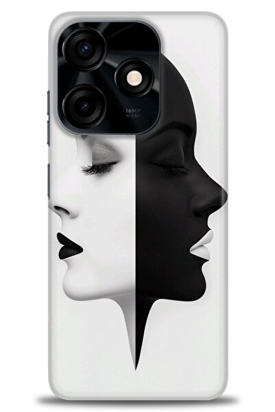 kılıfevreni غطاء متوافق مع هاتف Tecno Spark 10C A+ Plus غطاء HD مطبوع - غطاء ...