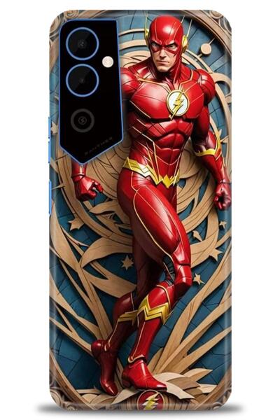 Rulet Aksesuar حافظة سيليكون HD مطبوع متوافقة مع هاتف Tecno Pova Neo 2 + واقي...