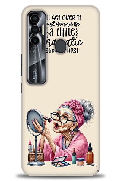 kılıfevreni غطاء متوافق مع هاتف Tecno Spark 7 Pro A+ Plus HD مطبوع - غطاء من ...