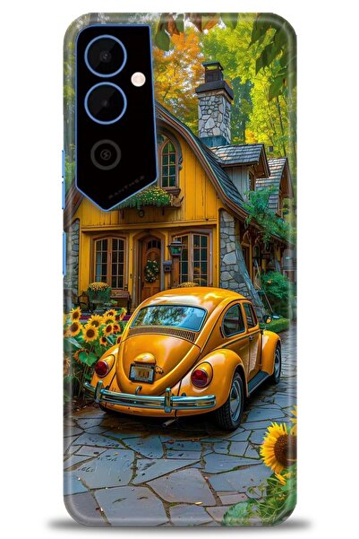 kılıfevreni غطاء تكنو بوفا نيو 2 متوافق مع A+ Plus غطاء HD مطبوع - غطاء سيليك...