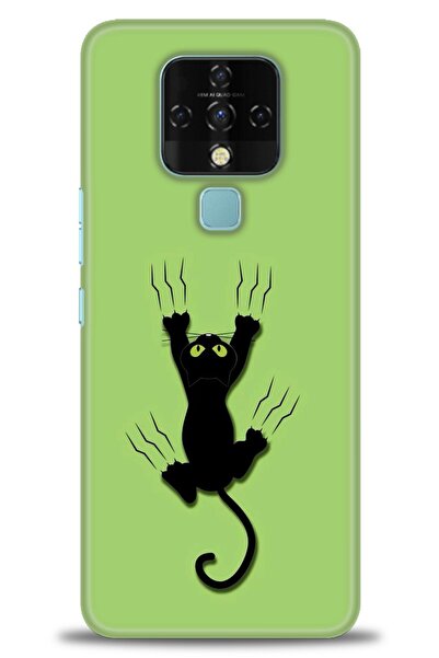 Rulet Aksesuar Tecno Camon 16 Compatible Hd Printed Silicone Case + Ceramic S...