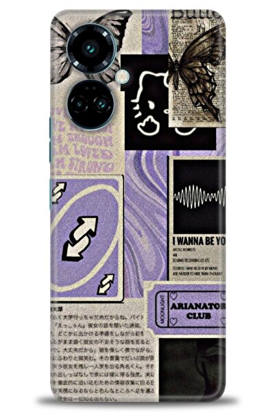 kılıfevreni غطاء متوافق مع هاتف Tecno Camon 19 Pro A+ Plus غطاء HD مطبوع - غط...