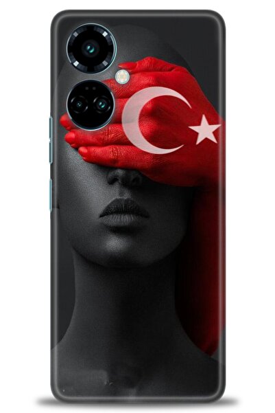 kılıfevreni حافظة متوافقة مع هاتف Tecno Camon 19 Pro + واقي شاشة سيراميك غير ...