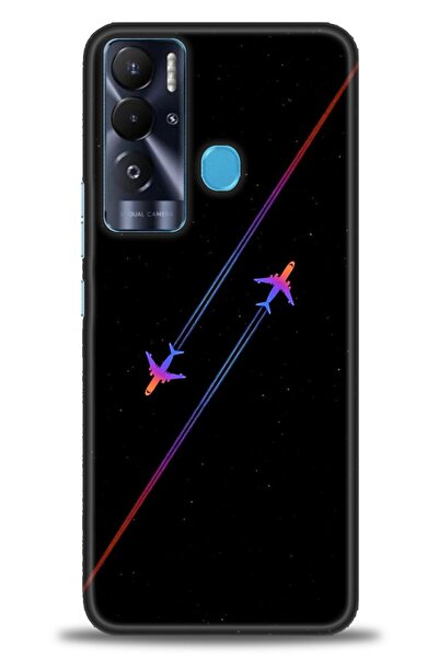 kılıfevreni غطاء تكنو بوفا نيو المتوافق مع A+ Plus غطاء HD مطبوع - غطاء سيليك...