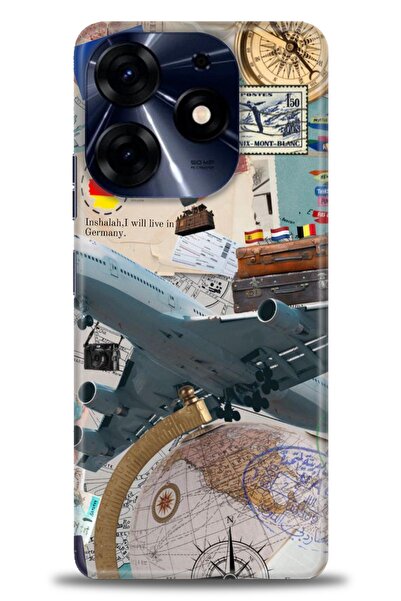 kılıfevreni غطاء متوافق مع هاتف Tecno Spark 10 Pro A+ Plus غطاء HD مطبوع - غط...