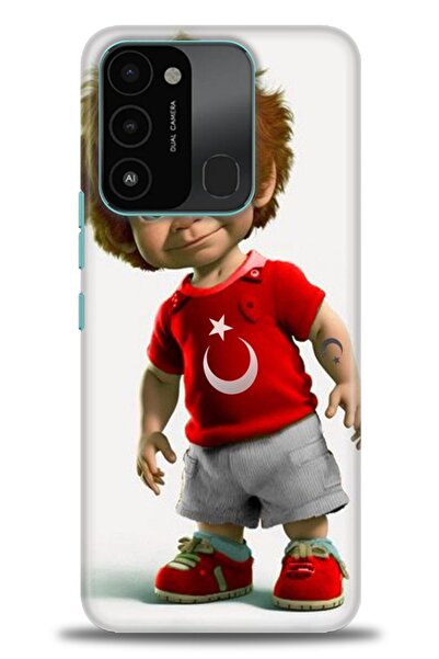 kılıfevreni غطاء متوافق مع هاتف Tecno Spark 8C A+ Plus غطاء HD مطبوع - غطاء م...