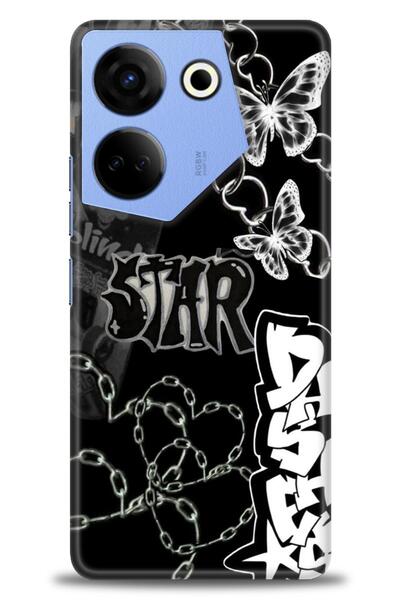 kılıfevreni حافظة تكنو كامون 20 برو 5G متوافقة مع A+ بلس + واقي شاشة سيراميك ...