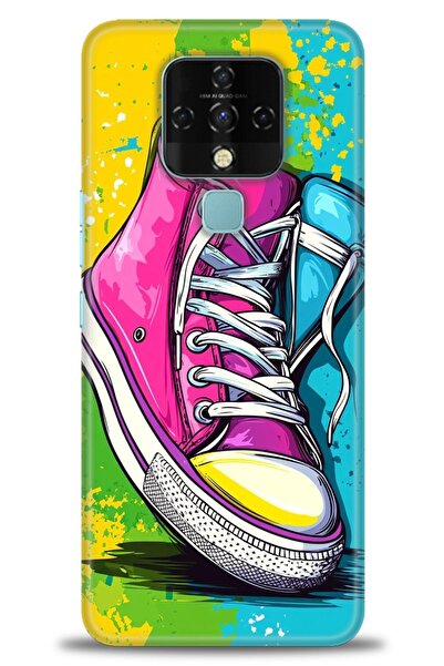 kılıfevreni حافظة متوافقة مع هاتف Tecno Camon 16 A+ Plus + واقي شاشة سيراميك ...