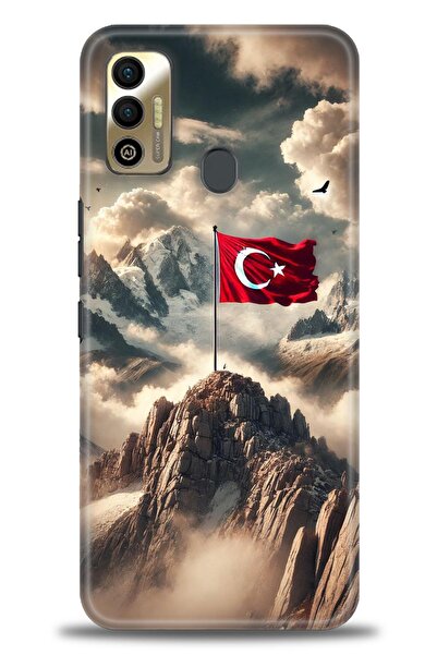 kılıfevreni غطاء متوافق مع هاتف Tecno Spark 7T A+ Plus HD مطبوع - غطاء من الس...