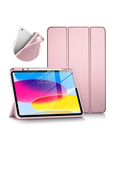 Generic Thin Smart Cover with Stand for iPad 10th Generation 10.9 Inch 2022 with Smart Pen Holder Auto Wake/