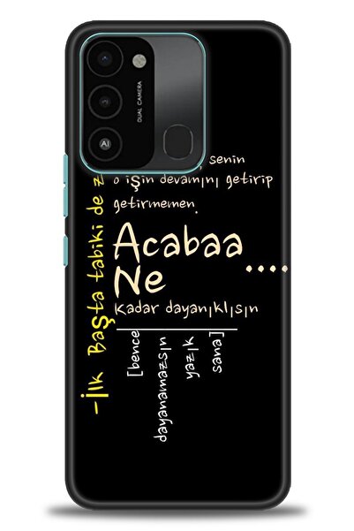 kılıfevreni غطاء متوافق مع هاتف Tecno Spark 8C A+ Plus HD مطبوع - غطاء من الس...