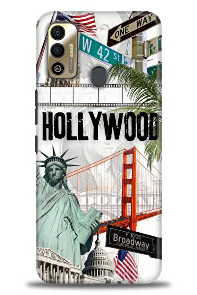 kılıfevreni غطاء متوافق مع هاتف Tecno Spark 7T A+ Plus غطاء HD مطبوع - غطاء م...