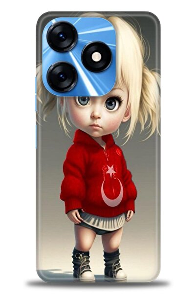 kılıfevreni غطاء حماية متوافق مع هاتف Tecno Spark 10 4G A+ Plus HD مطبوع - غط...