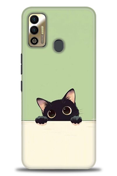 kılıfevreni غطاء متوافق مع هاتف Tecno Spark 7T A+ Plus غطاء HD مطبوع - غطاء م...