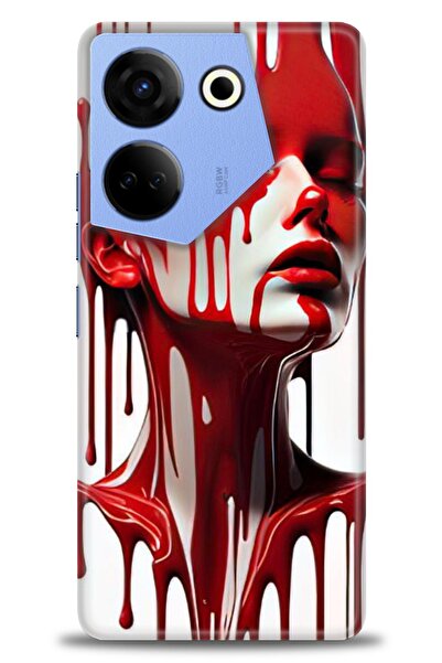 kılıfevreni حافظة تكنو كامون 20 برو 4G متوافقة مع A+ بلس + واقي شاشة سيراميك ...