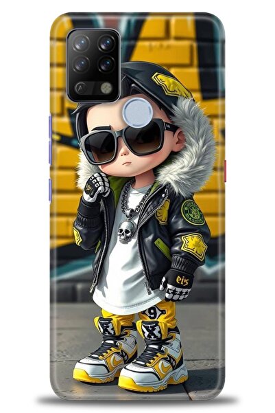 kılıfevreni غطاء A+ Plus متوافق مع هاتف Tecno Pova HD مطبوع - غطاء سيليكون بت...