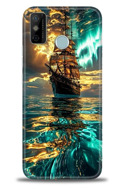 kılıfevreni غطاء متوافق مع هاتف Tecno Spark 6 Go A+ Plus غطاء HD مطبوع - غطاء...