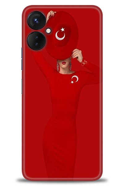 kılıfevreni غطاء متوافق مع هاتف Tecno Spark 9 Pro A+ Plus غطاء HD مطبوع - غطا...