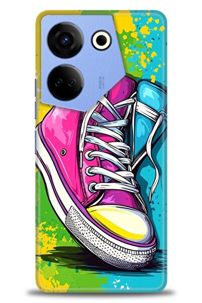 kılıfevreni حافظة متوافقة مع هاتف Tecno Camon 20 Pro 5G + واقي شاشة سيراميك غ...