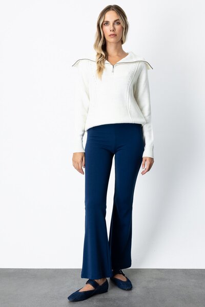 ON İspanyol Paça Tayt Pantolon