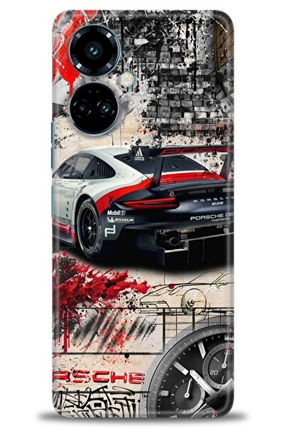 kılıfevreni حافظة متوافقة مع هاتف Tecno Camon 19 Pro + واقي شاشة سيراميك غير ...