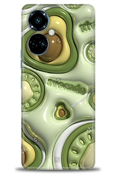 kılıfevreni غطاء متوافق مع هاتف Tecno Camon 19 Pro A+ Plus غطاء HD مطبوع - غط...