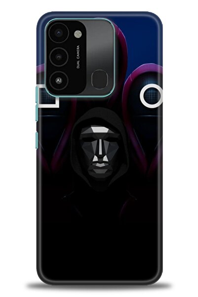 kılıfevreni غطاء متوافق مع هاتف Tecno Spark 8C A+ Plus HD مطبوع - غطاء من الس...