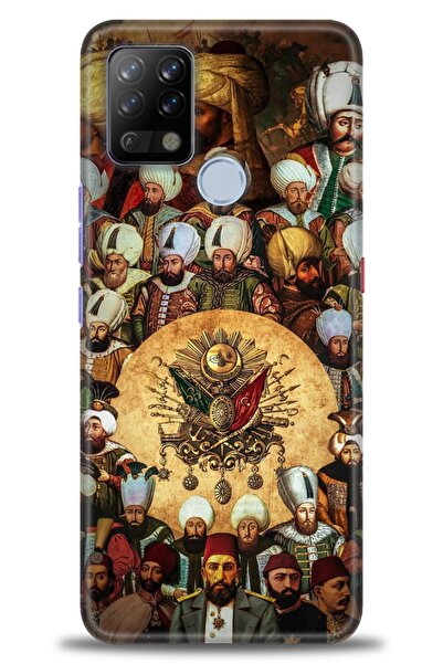 Rulet Aksesuar حافظة سيليكون HD مطبوع متوافقة مع هاتف Tecno Pova + واقي شاشة ...