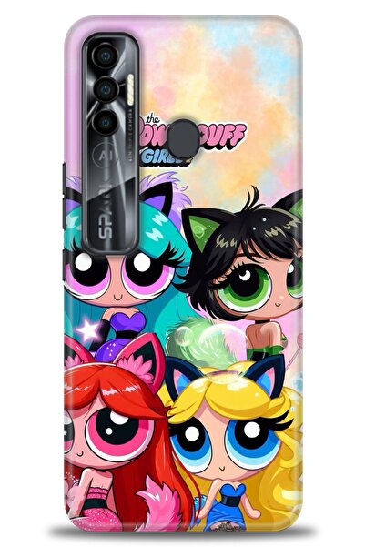 kılıfevreni غطاء متوافق مع هاتف Tecno Spark 7 Pro A+ Plus غطاء HD مطبوع - غطا...