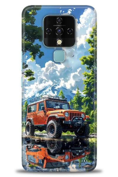 kılıfevreni حافظة متوافقة مع هاتف Tecno Camon 16 A+ Plus + واقي شاشة سيراميك ...