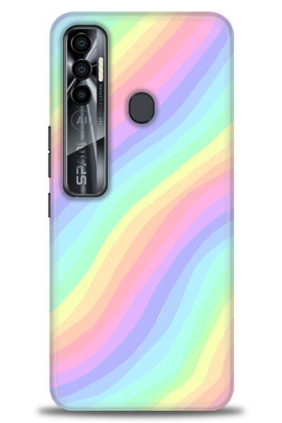 kılıfevreni غطاء متوافق مع هاتف Tecno Spark 7 Pro A+ Plus غطاء HD مطبوع - غطا...